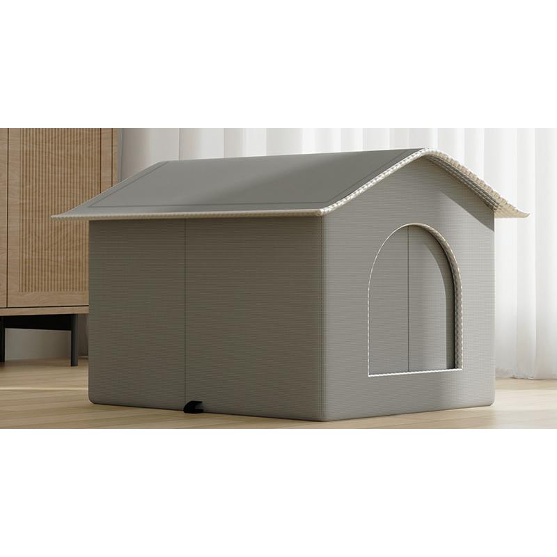 Casa rinfrescante per animali domestici con impacchi di ghiaccio, letto climatizzato chiuso per tutte le stagioni per gatti e cani di piccola taglia