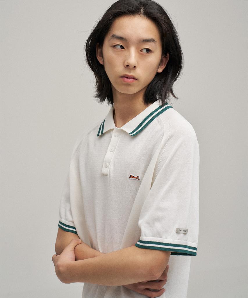 LE TIGRE Tennis Polo Knit (Off White)
