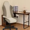 4pcs/set Jacquard Gaming Chair Cover Set T-shaped Striped Grid Color Blocked Modern Dustproof Office Chair Covers