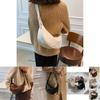 Elegant Pu Dumpling Shape Handbag For Women 2021 Fall Season Fashionable