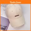 Embroidery Letter And Ripped Design Women Summer Sun Shading Baseball Cap