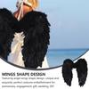 Party Decoration Stage Show Angel Ornaments Halloween Costume Halloween Decoration Angel Wings