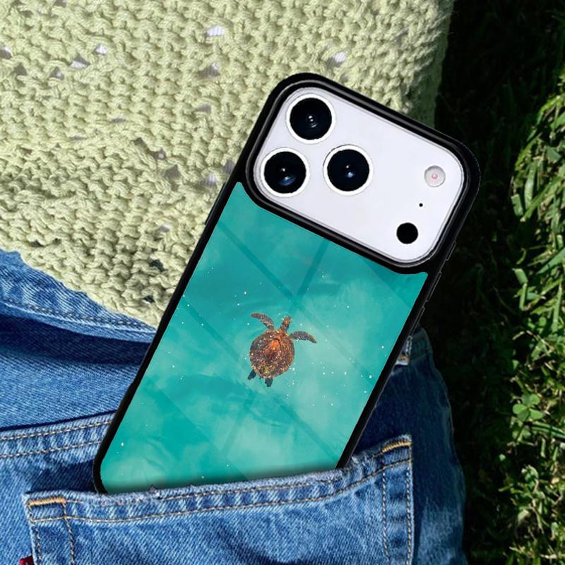 Cute Turtles Painted Phone Case Cover for IPhone 11 12 13 14 15 16e 17 Pro Max Coque for IPhone 17 Air