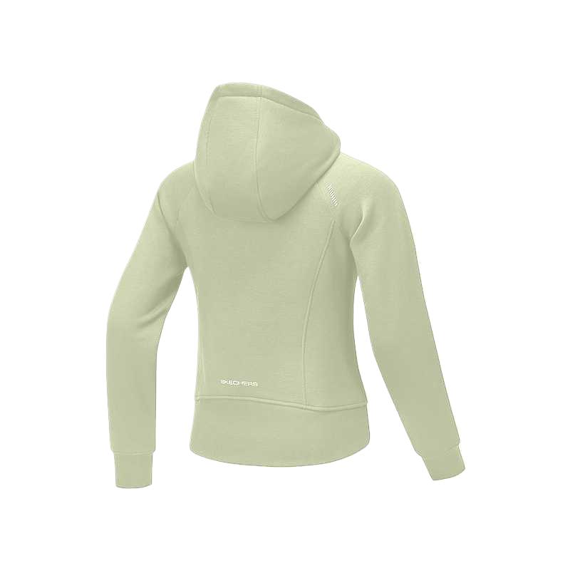 Skechers Basic Sports Series Breathable Warm Comfortable Skin-Friendly Trendy Versatile Jacket Women Jacket P425W068-05Y8