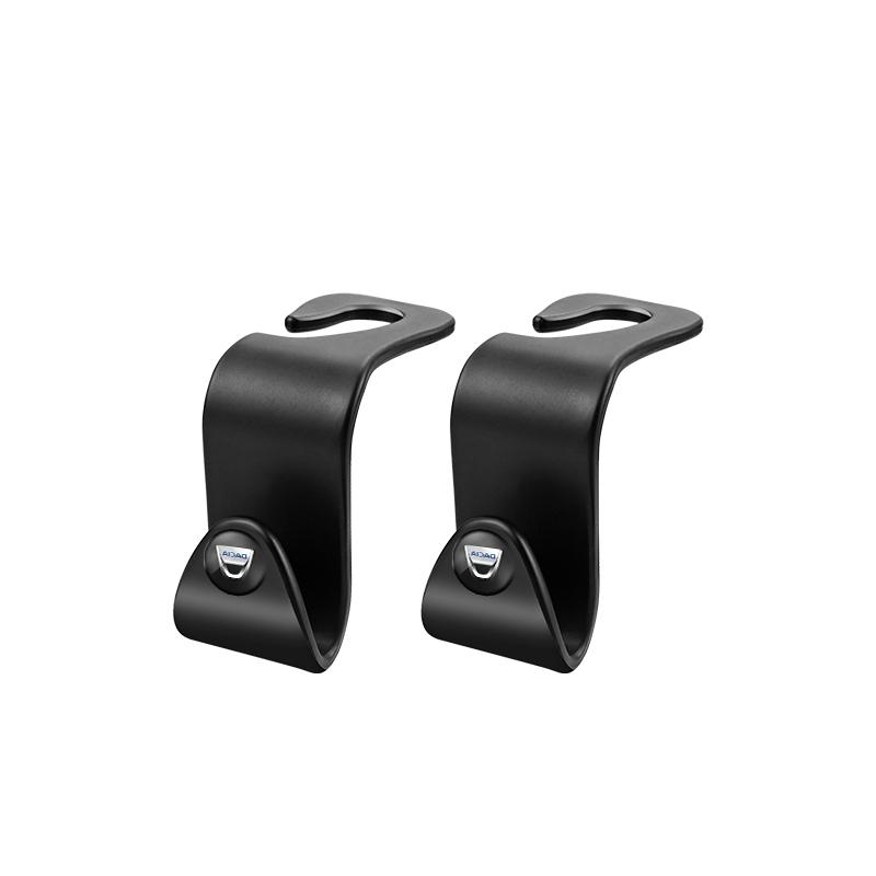 2Pcs Car Interior Portable Seat Back Hooks For Dacia Duster Logan Sandero Stepway Dokker Lodgy MCV 2019 Spring Bigster