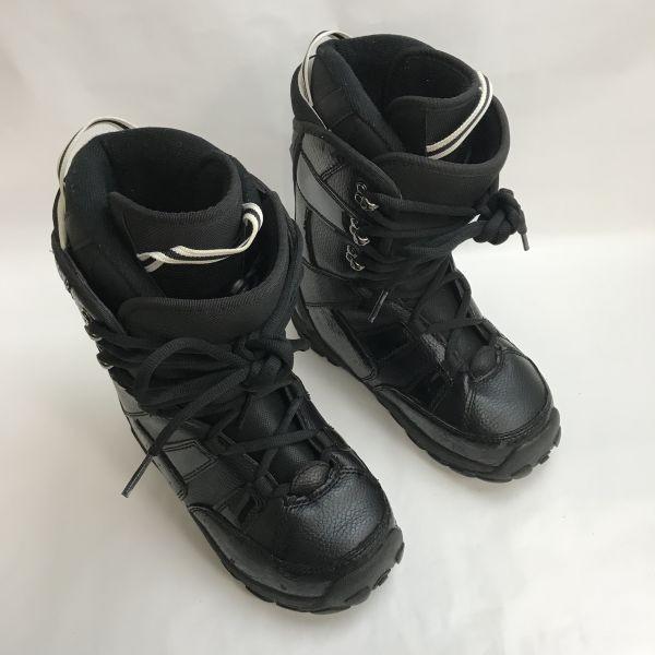 BXB snowboard boots 23.5-24 black soft hard(USED)