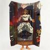 Movie A Annabelle  Flannel  Blanket Suitable for Sofa Living Room Bedroom