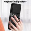 KEYSION Magnetic Phone Case for Redmi 15C 171mm 173mm Slide Camera Protection Upright Kickstand Shockproof Cover for POCO C85