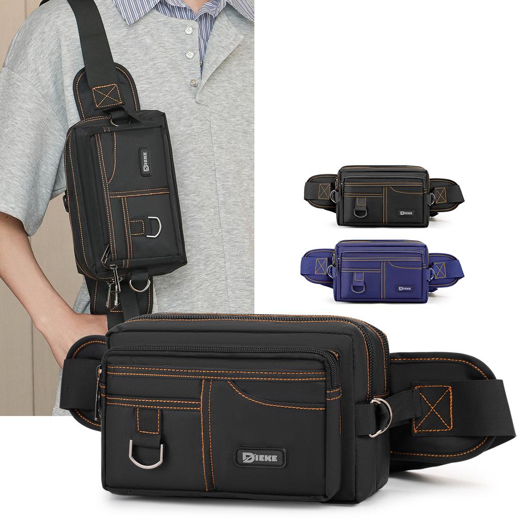 Luxury Designer Men Waist Packs Chest Bag High Quality Durable Men Fanny Bag Crossbody Bag Fashion Casual Men Bag Shoulder Packs