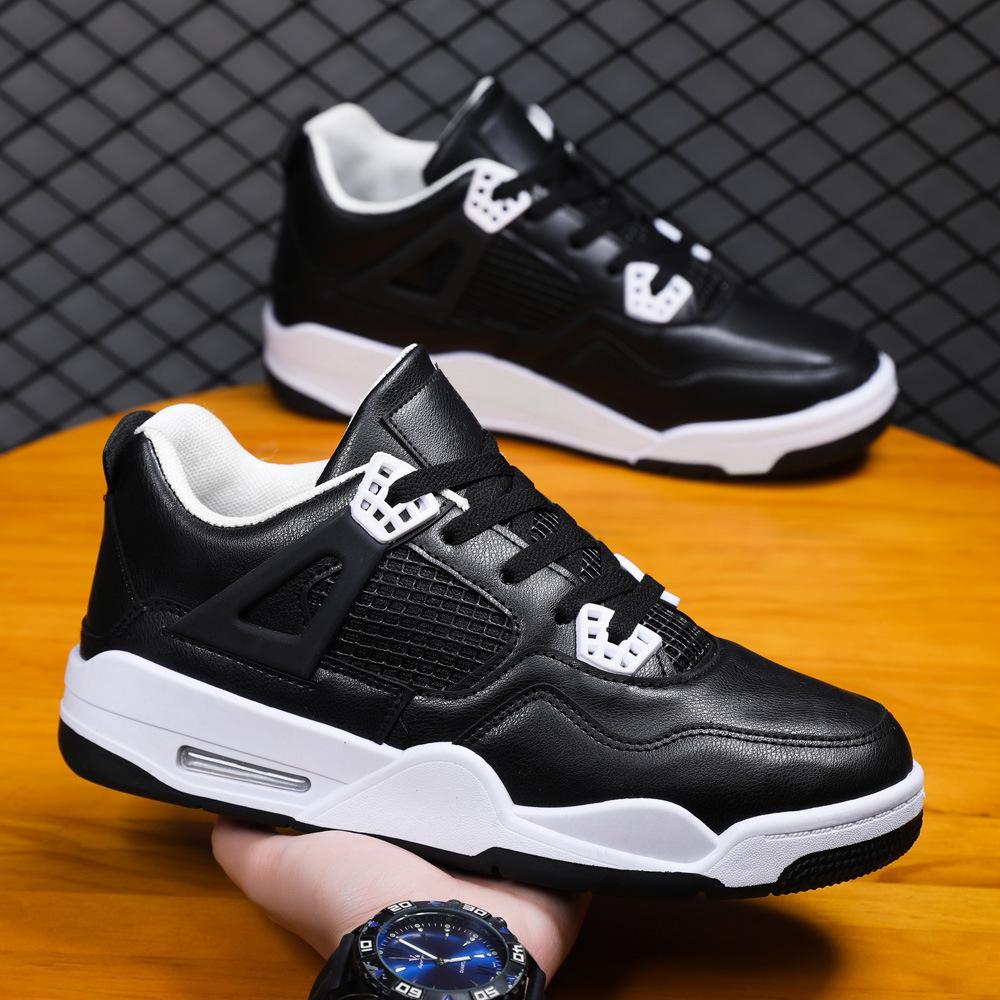 2024 Men's Mesh Breathable Casual Sports Shoes - Thick Sole Fashion Running Sneakers