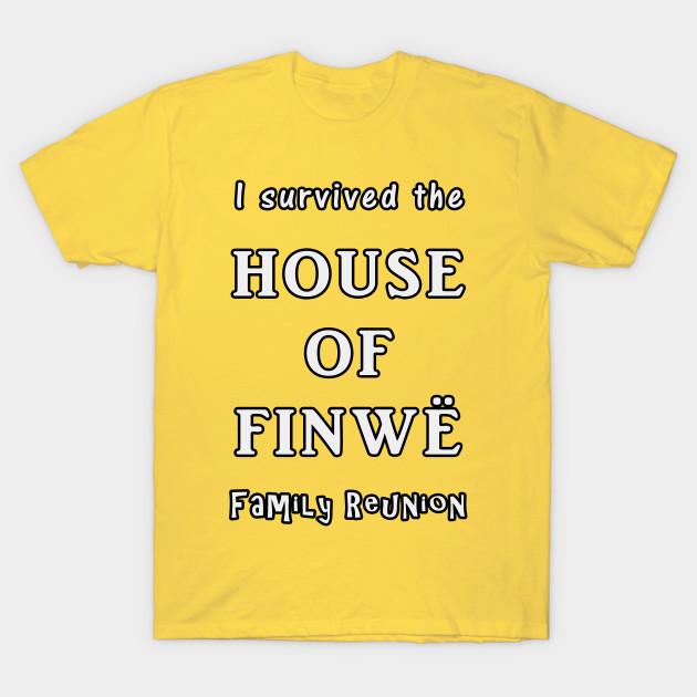 Haus Finwes Familientreffen Herren T-Shirt Kleidung Mädchen Ulzzang Lässiges T-Shirt Harajuku Ulzzang Kawaii 90er T-Shirt