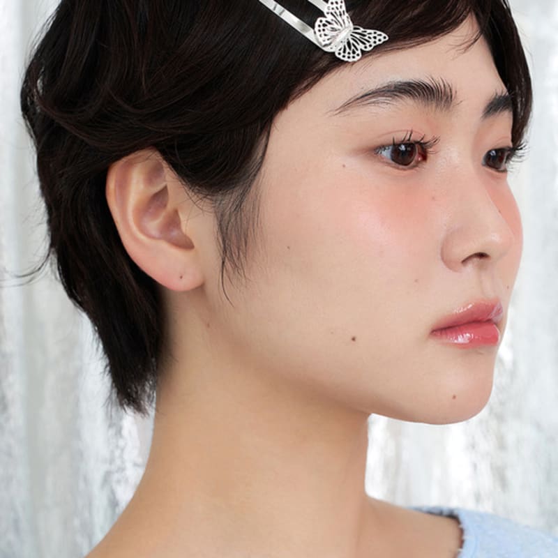 

geegee navi flap hair clip - 2color GOLD