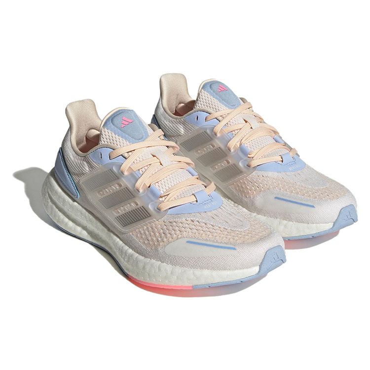 adidas PureBoost 22 Heat.RDY White Blue Dawn Women Sneakers Cloud-White Silver-Metallic HQ1419
