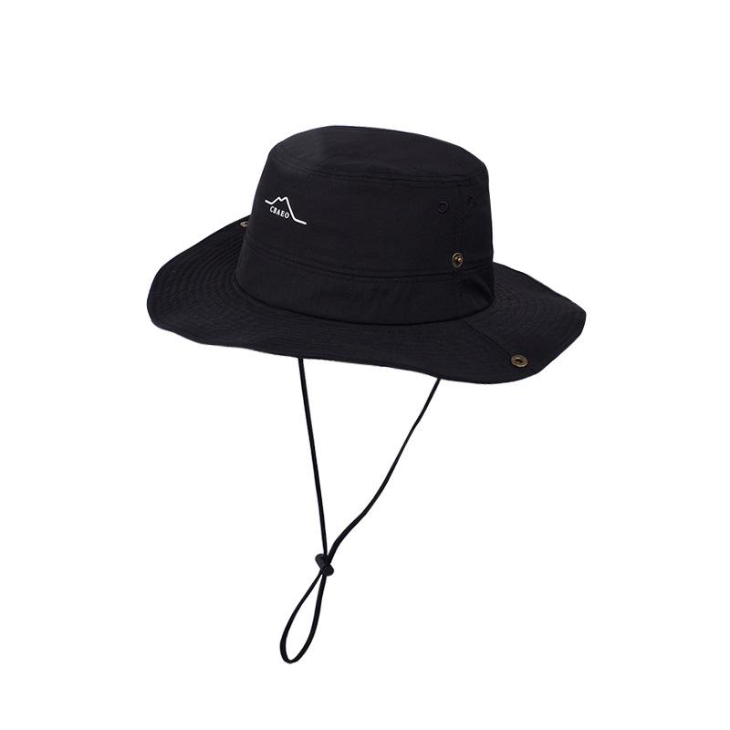 New Waterproof Quick-drying Fisherman Hats, Summer Wide-brimmed Sun-protective Hats for Men and Women, Outdoor Hiking