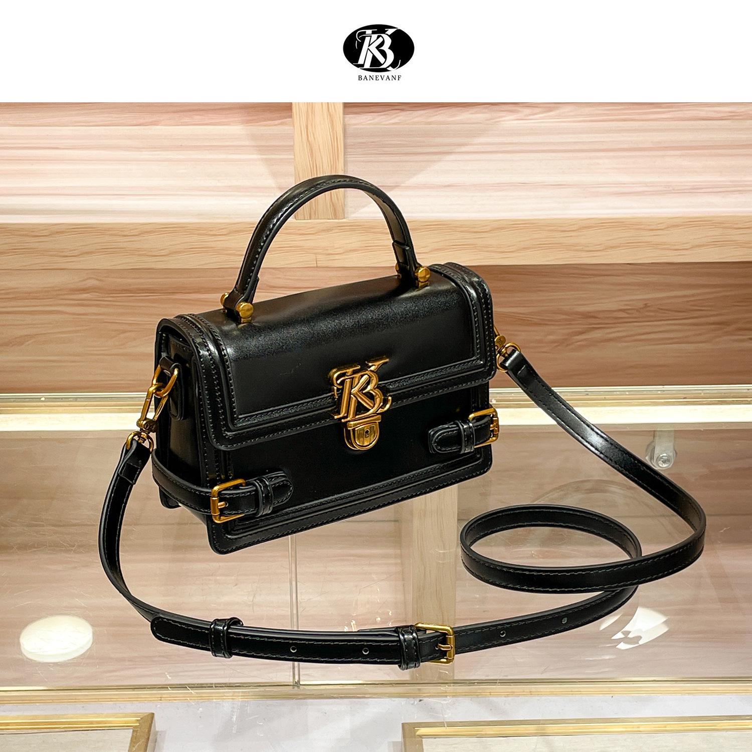 

Banevanf Princess Bani 2024 Сумка из натуральной кожи и сумка через плечо для женщин чёрный