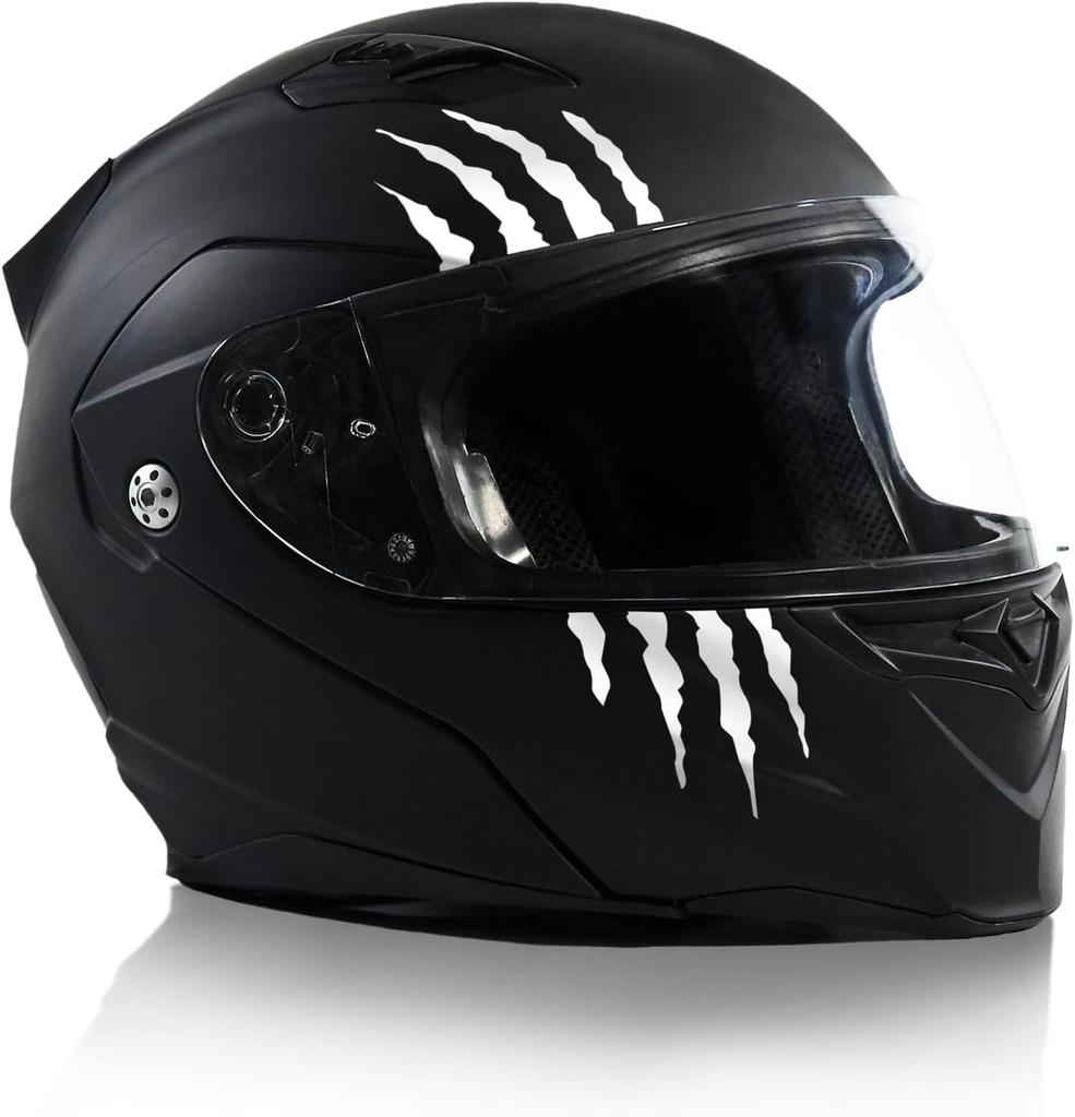 Monster Kralle Kratzer Vinyl Aufkleber Wasserdicht Sonnensicher Racing Sticker Motorrad Roller Helm Kraftstofftank Karosserie PVC Umbau Dekor
