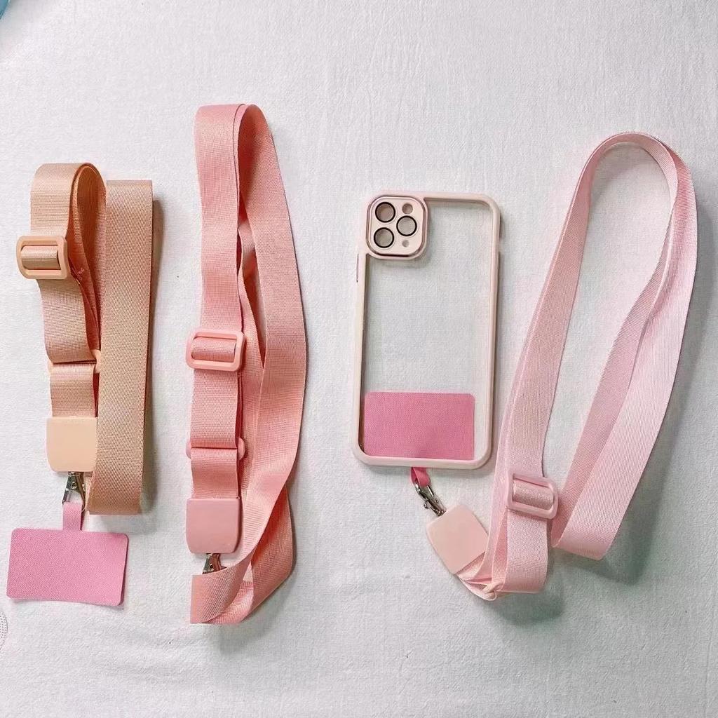 Neck Strap Lanyard for Mobile Phone Rope Anti-lost Keys Mobile Phone Straps Holder Neck Strap Hang Rope Lanyard Patch Card