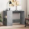 VidaXL Desk Concrete Grey 102x50x75 Cm Engineered Wood, Writing Desk, Computer Desk, Home Office Desk, Desk 840544