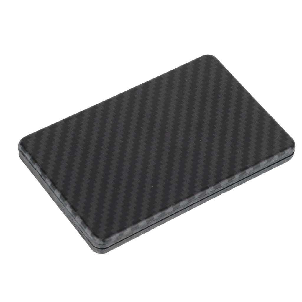 Imitation Carbon Fiber Card Holder Portable Multifunctional Man Wallet for Travel OutdoorXBD333