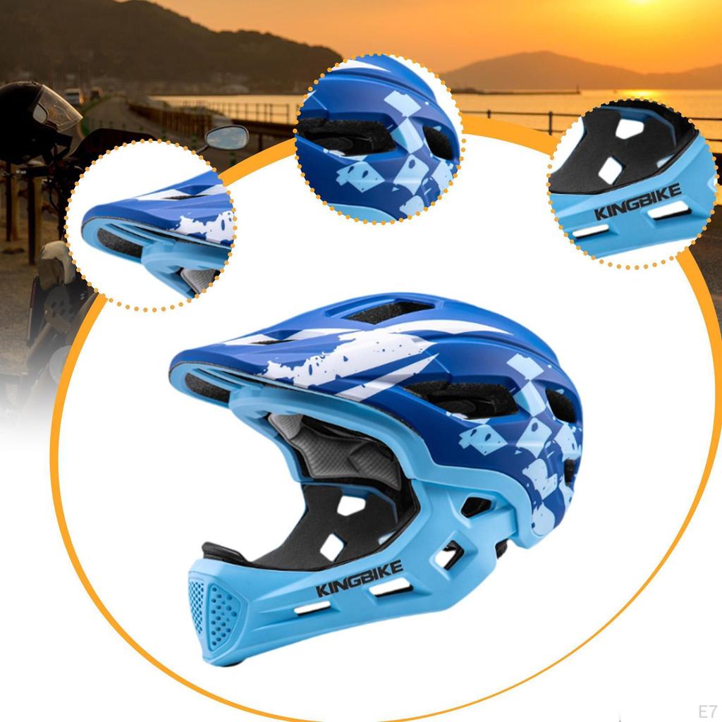 Kids Bike Helmet Gear Bicycle for Mountain Road Biking Roller Skating