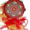 6" & 7" Uyghur Ribbon Tambourine Hand Drum for Dunhuang Apsara Dance