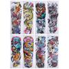 8 Sheets Full Sleeve Temporary Tattoos Watrproof Full Arm Fake Sleeve Tattoos Stickers Body Art for