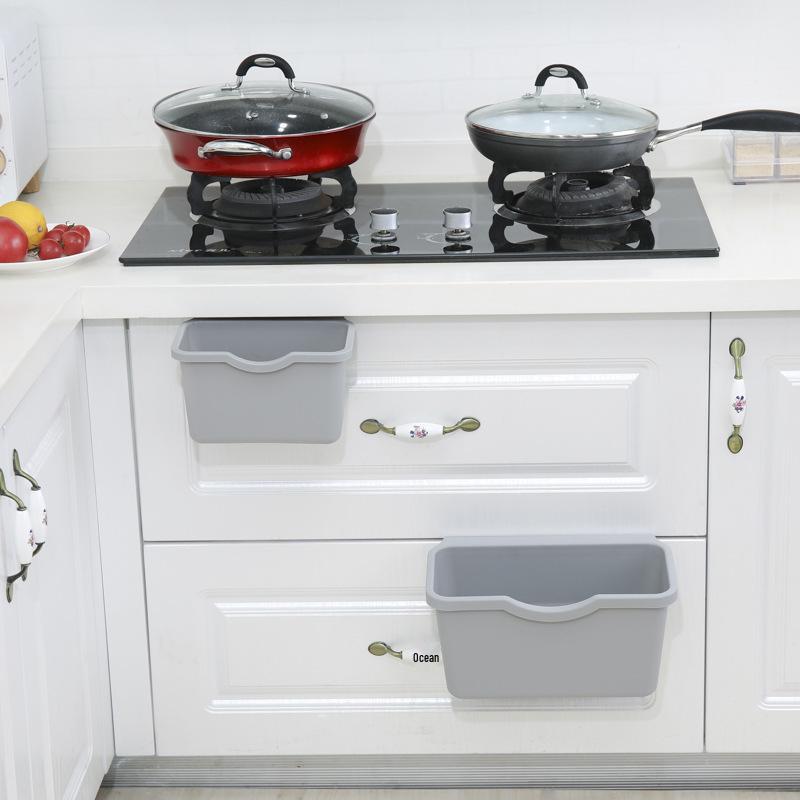 Creative Kitchen Cabinet Door Hanging Trash & Storage Box