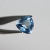 Natural Blue Sapphire Loose Gemstone Trillion Shape 9.65 Ct September Birthstone for Gem Collections