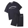 GELATO PIQUE [Homme] Casual Rayon Logo T-Shirt & Shorts Set Pmct264202