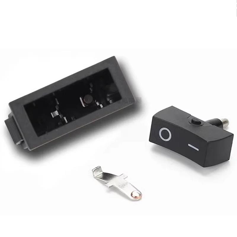 5/20PCS KCD3 Rocker Switch ON-OFF ON-OFF-ON 2 Position 3Pins Electrical Equipment with Light Power Switch 16A 250V / 20A 125V AC