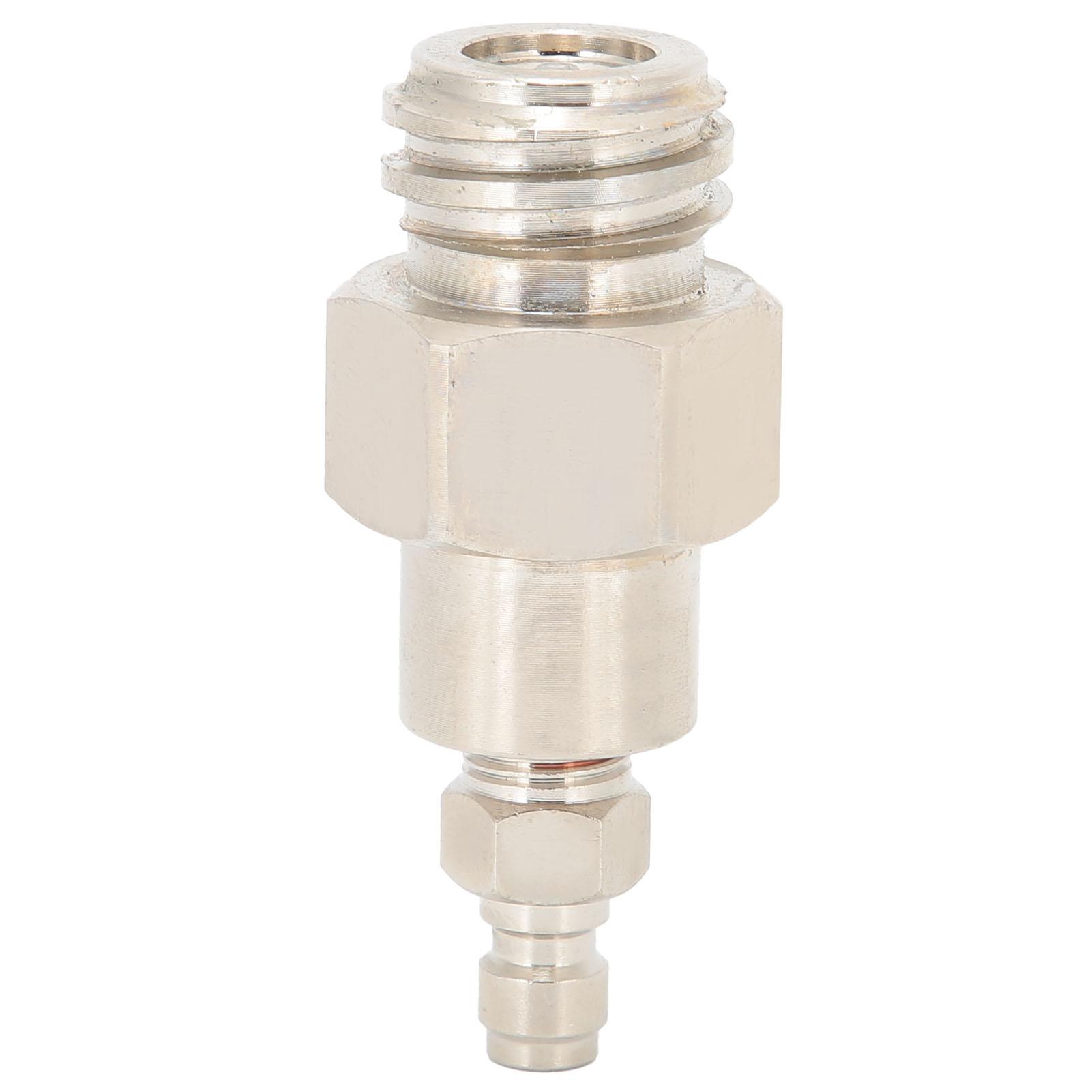 

8mm CO2 Tank Adapter Male Thread TR21 4 Quick Disconnect Connector for Soda Club