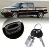 2 Sets Door Lock Cylinder Kit With For Keys GMC Chevy C1500 K1500 Tahoe Yukon