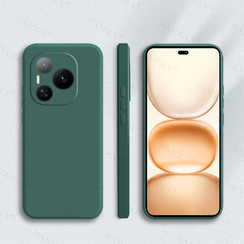 

Чехол-бампер для Honor Power Для Honor Power Противоударный Жидкий силикон Конфетный цвет Чехол для Honor Power 6,78 дюйма Honor Power