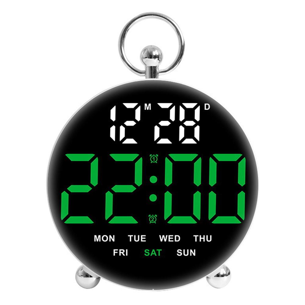 8029 LED Digital Alarm Clock Multi Function Students Electronic Desk Clock with Large Display