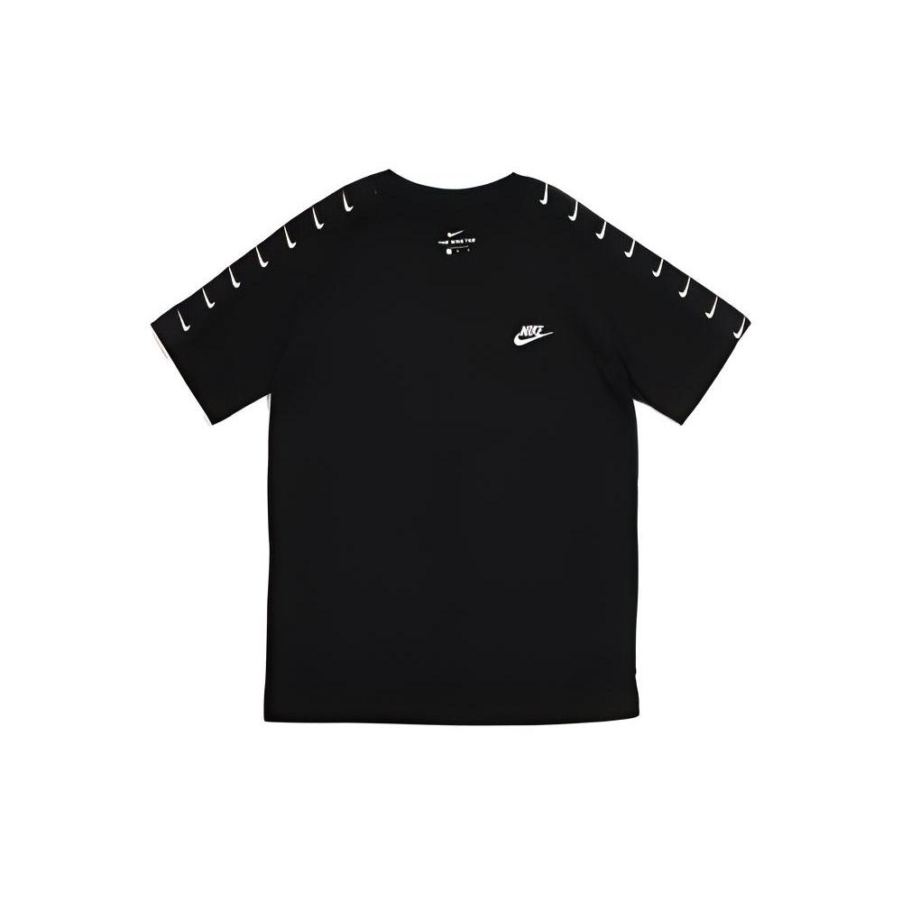 Nike Sportswear Swoosh 2019 Sports TEE Men Black Men s BQ0025-010 S