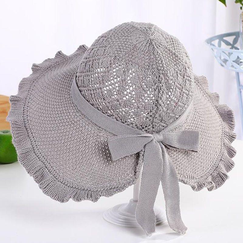 Foldable Women's Hat Summer Sunshade Hat Beach Sun Hat