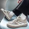 Fashion Retro Style Fashion Trend Thick Soled Casual Canvas Shoes for Men's 2025 Spring New Niche Versatile Comfortable Low Top Sneakers