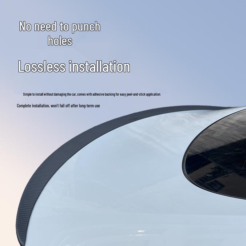 Tesla Model 3 Highland Refresh Carbon Fiber Rear Wing Spoiler