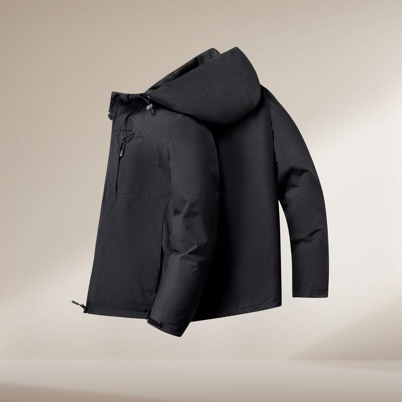 Men's Business Casual Hooded Jacket