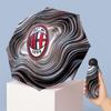 AC Milan Pattern Printed Mini 5 Folds 8 Ribs Compact Umbrella Windproof Waterproof Lightweight Portable Folding