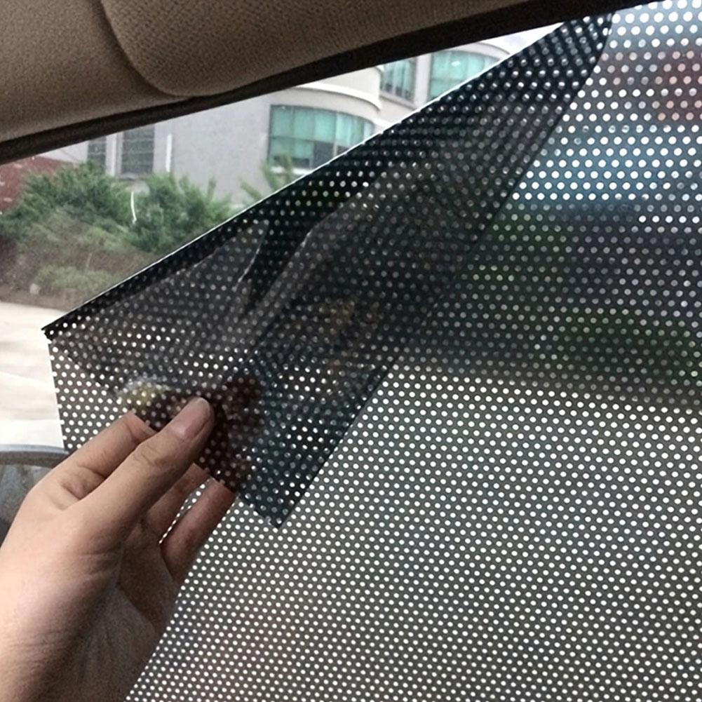 Summer Car Sunshade, Sunscreen, Heat Insulation Curtain, Glass Electrostatic Film, Car Side Window Curtain, Sunblock Q6Z8