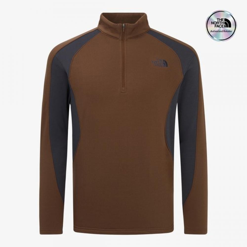 The North Face Men S Andino Long Sleeve Hoodie Nt7lr52c BRICK/095