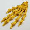 Yousheng Skeleton Hand Keychain, with Hanging Chain 3D Printed Ornament, Movable Joint Design Skull Palm Stress Relief Toy for Halloween