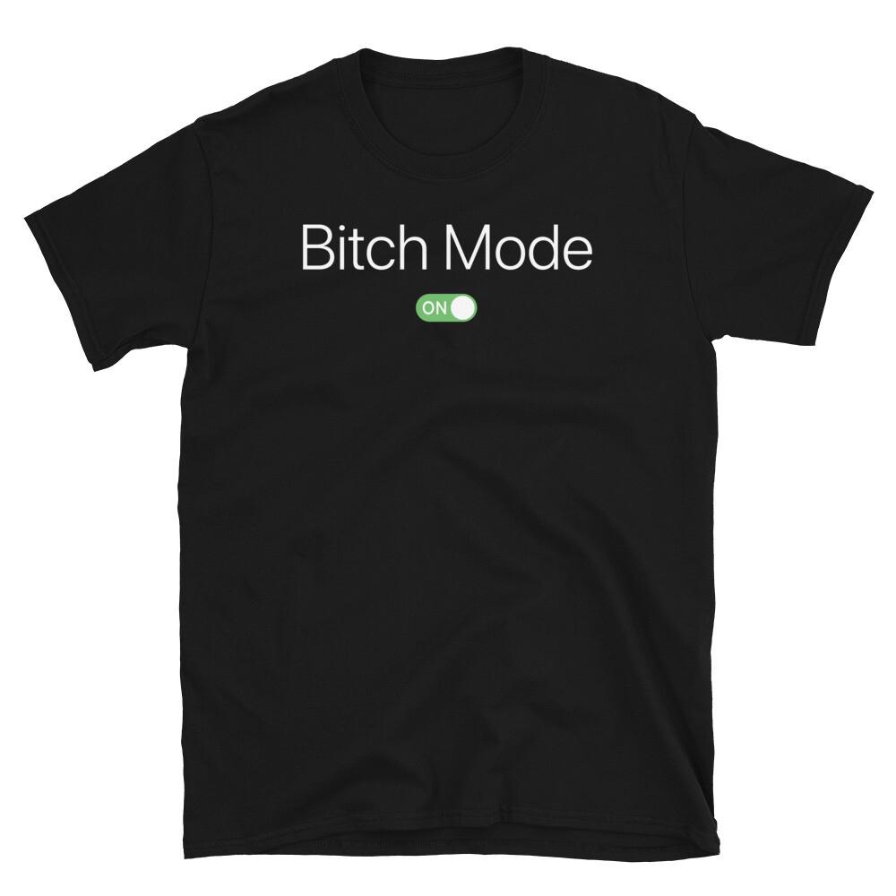 Funny Girl Boss La Jefa Smartphone Bitch Mode On Short-Sleeve Unisex T-Shirt S разноцветный