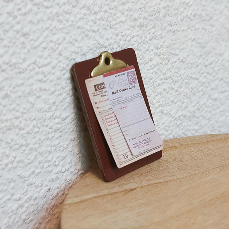 

1/12 Кукольный домик Мини Модель Меню Доски Кукольный домик Ресторан Декорации Игрушки Микро Сцена Декор Аксессуары Игрушки для Ролевых Игр