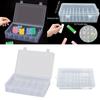 Sewing Thread Storage Box Sewing Thread Box Portable Bobbin Carrying Case Household Clear Empty Sewing Yarn Spools Container