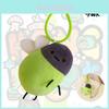 Schattig En Creatief Gloeiend Vuurvliegje Pluche Speelgoed Voor Meisjes Cartoon Sleutelhanger Hanger Pop Cadeau