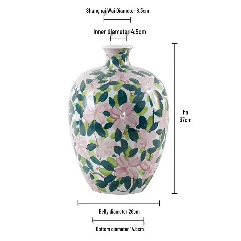 Elegant Ceramic Vase for Modern Living Room Decor