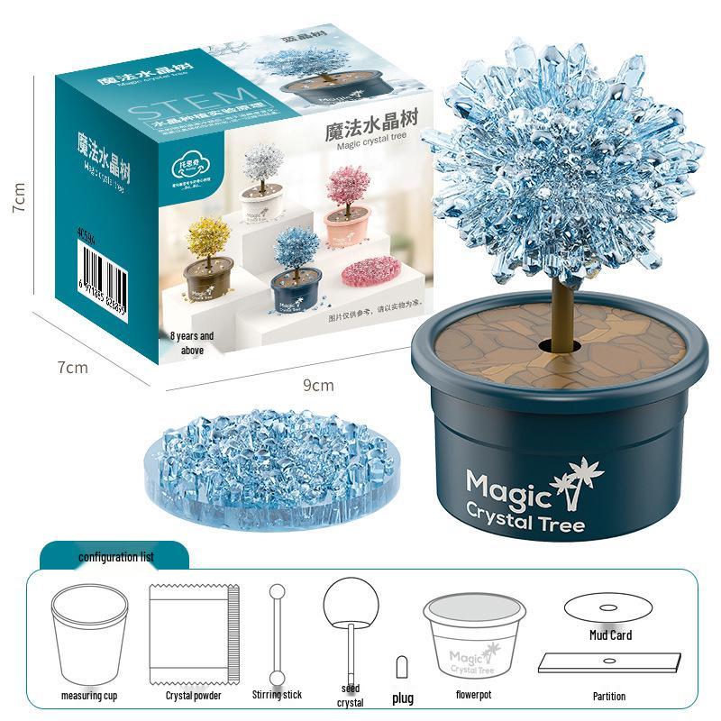 

Волшебное дерево для выращивания кристаллов своими руками: Развивающая игрушка для учеников начальной школы