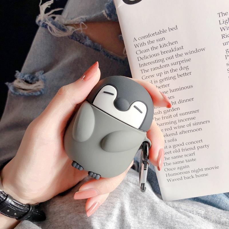 Cute Penguin Baby for AirPods Pro1 Generation Protective Case 1 Generation Pro1 Generation Apple Bluetooth Headset Case